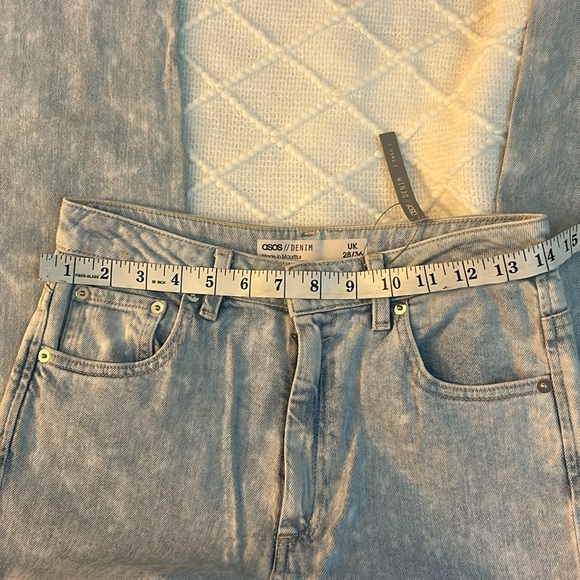 ASOS Light Blue High Rise Jeans - Picture 8 of 8